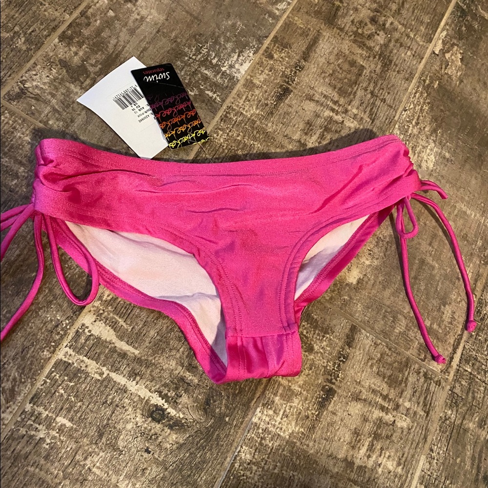 NWT Hot Pink Bikini hipster Bottoms